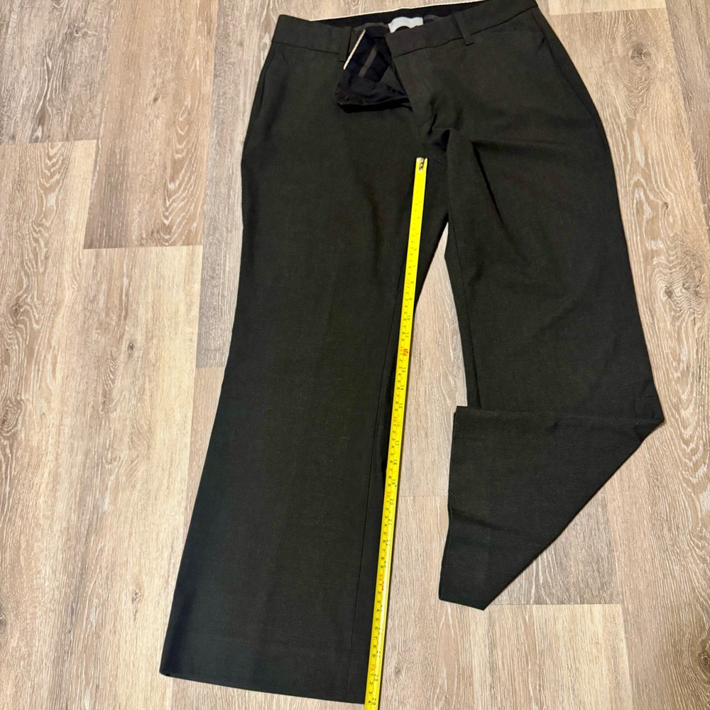 Gap Women’s Dark Gray Curvy Fit Dress Pants- Size 12A